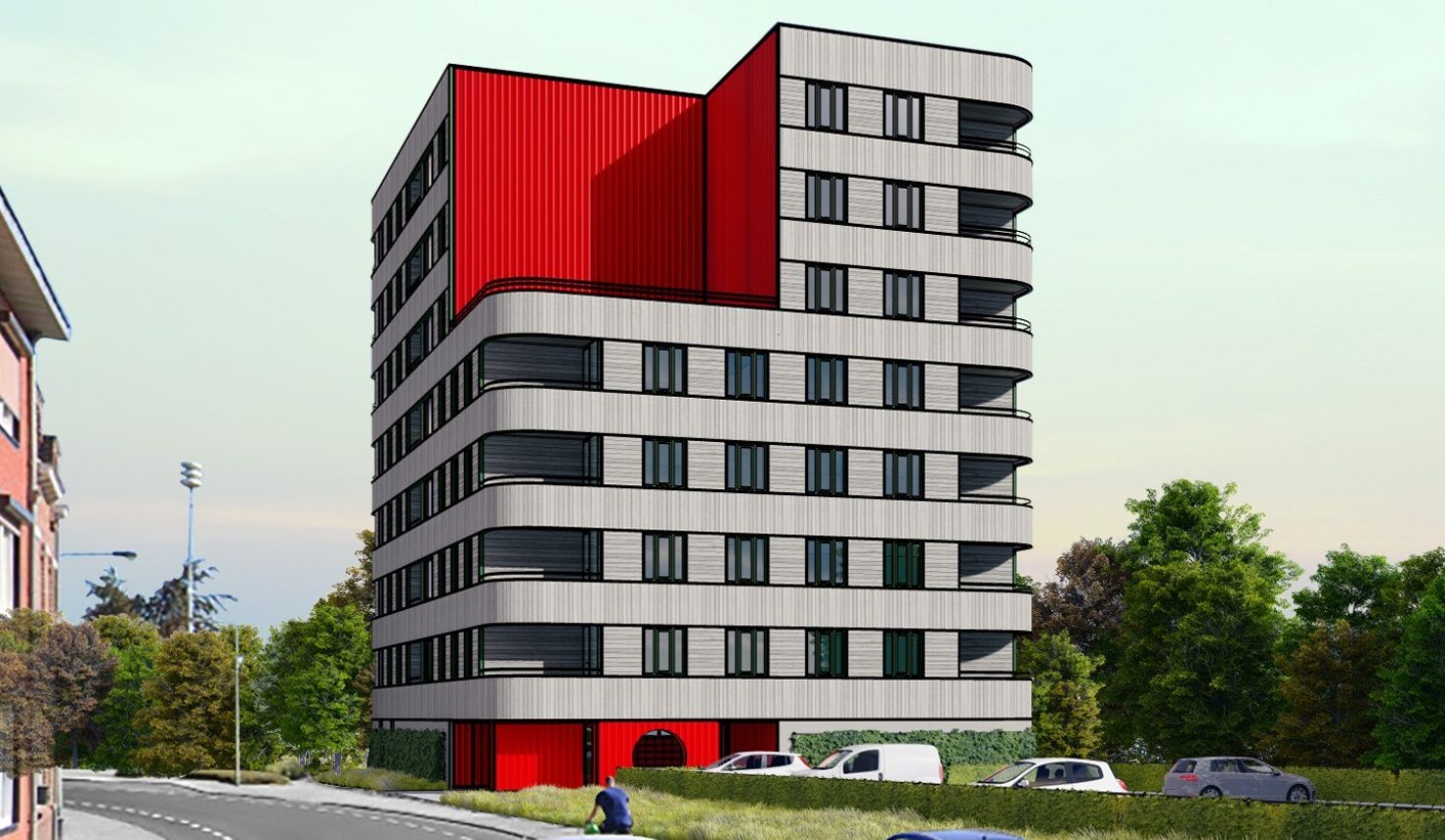 Houtskeletbouw Dorpstraat Brunssum