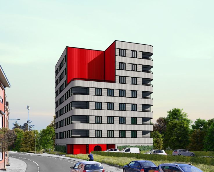 Houtskeletbouw Dorpstraat Brunssum