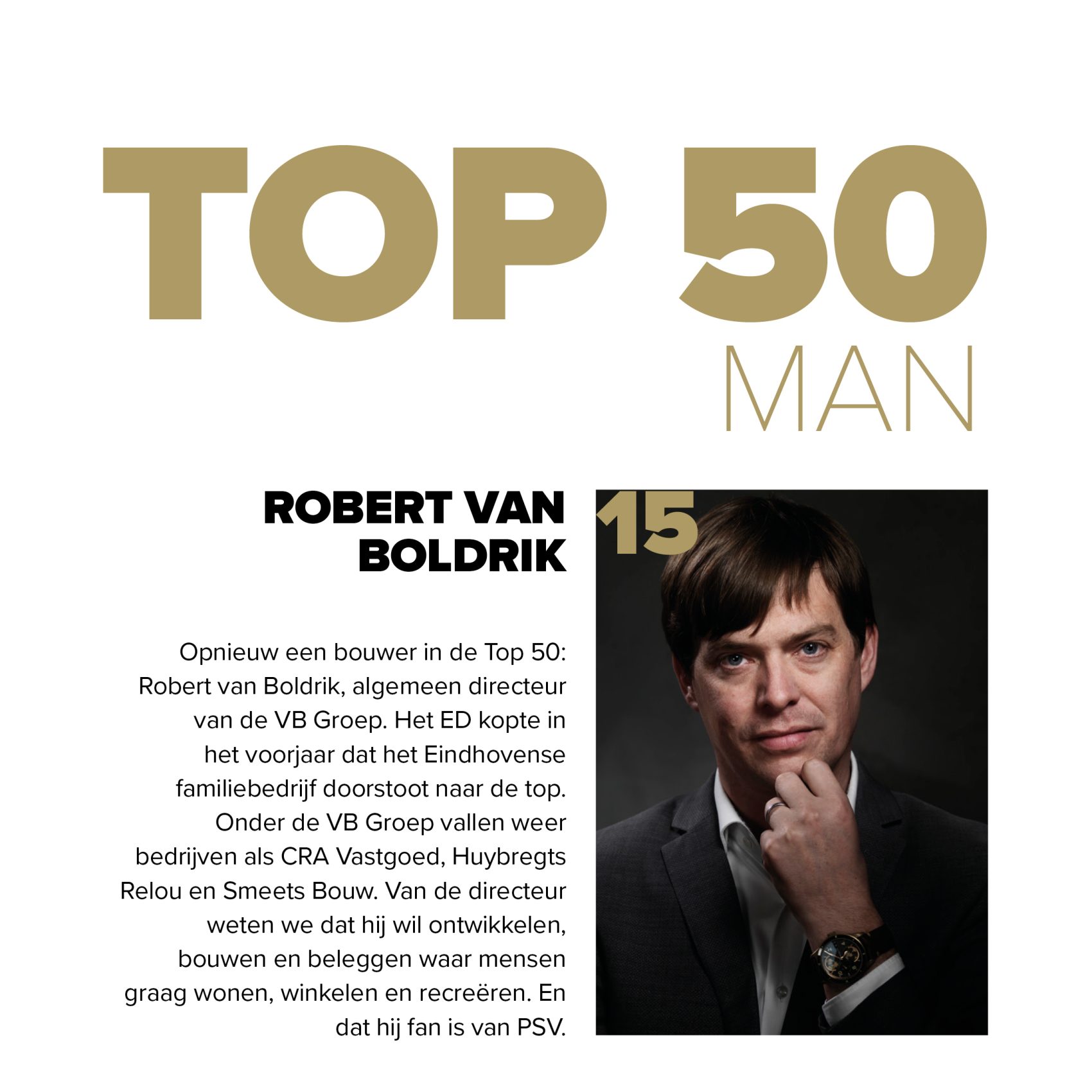 Robert van Boldrik Frits top 50
