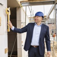 SB Eerste steenlegging Emmalaan Roermond 8