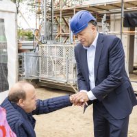 SB Eerste steenlegging Emmalaan Roermond 9