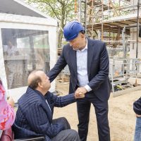 SB Eerste steenlegging Emmalaan Roermond