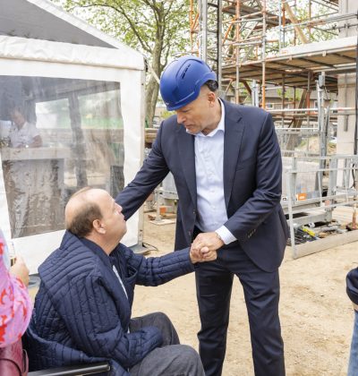 SB Eerste steenlegging Emmalaan Roermond 10