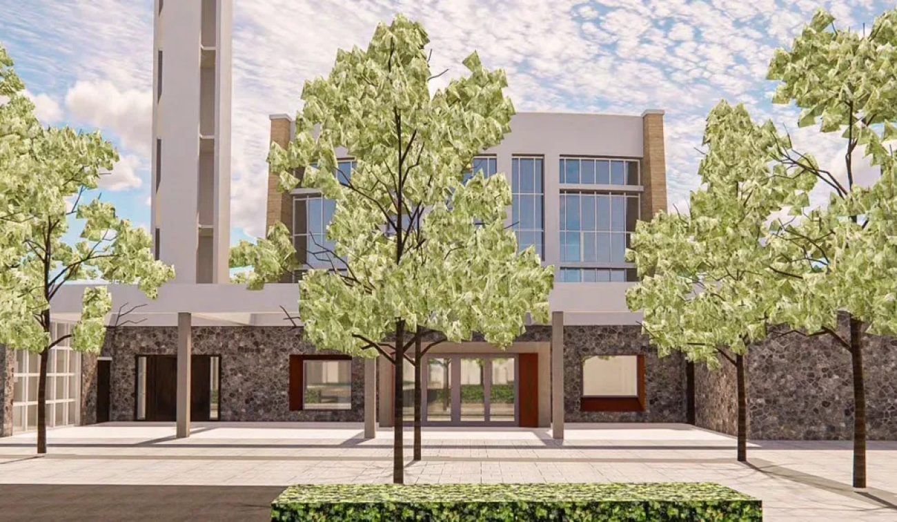 Impressie Multifunctioneel centrum Agnespoort Bunde